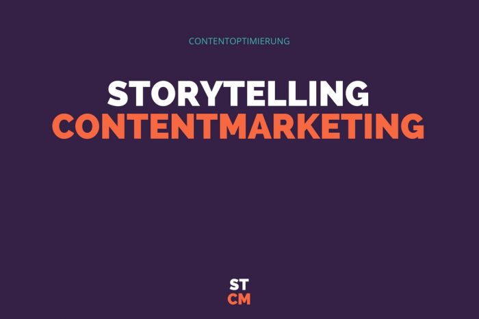 Storytelling Contentmarketing