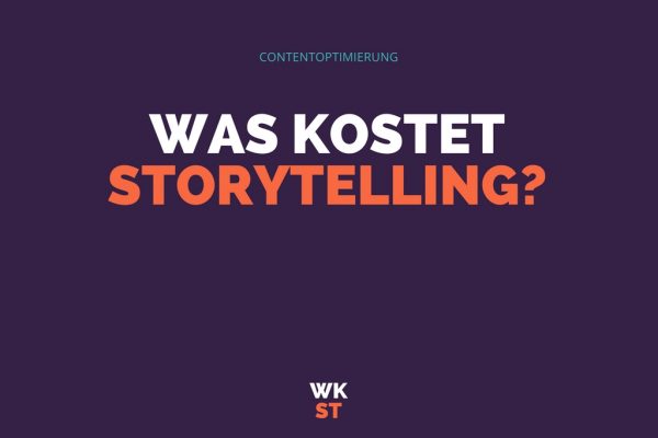 Was kostet Storytelling