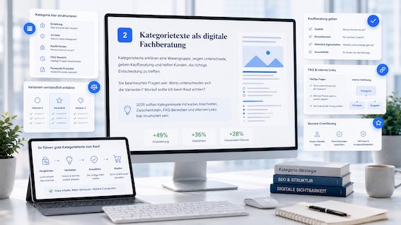 Kategorietexte als digitale Fachberatung