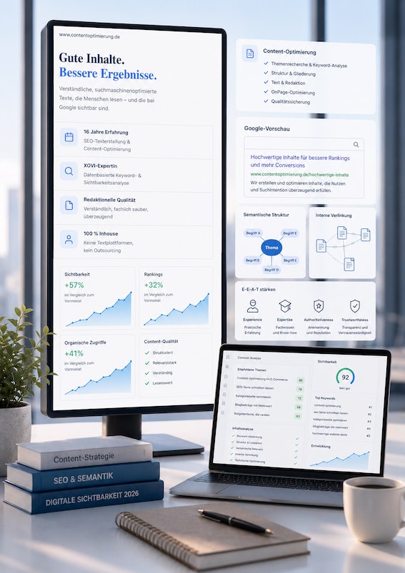 SEO Content f&uuml;r KI-Suche und AI Overviews
